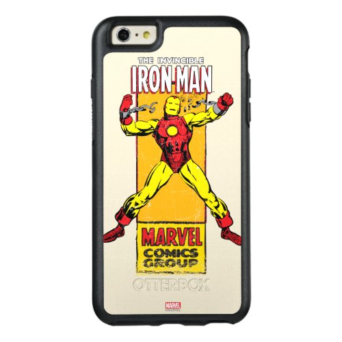 Iron Man Retro Breaking Chains Comic OtterBox iPhone 66s Plus Case
