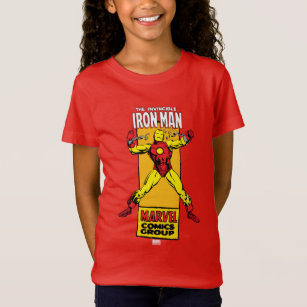 Iron Man Retro Breaking Chains Comic T-Shirt