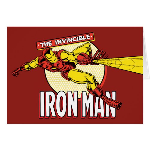 Iron Man Retro Character Graphic