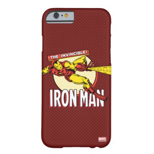 Iron Man Retro Character Graphic Barely There iPhone 6 Case