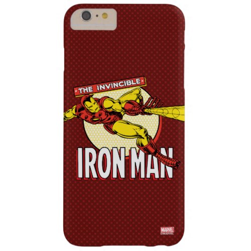 Iron Man Retro Character Graphic Barely There iPhone 6 Plus Case