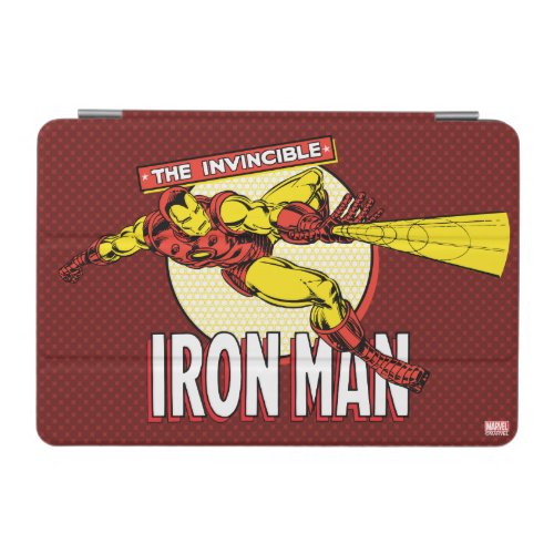 Iron Man Retro Character Graphic iPad Mini Cover