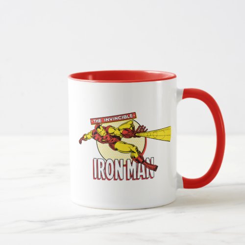 Iron Man Retro Character Graphic Mug