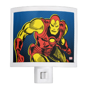 Iron Man Retro Flying Night Light