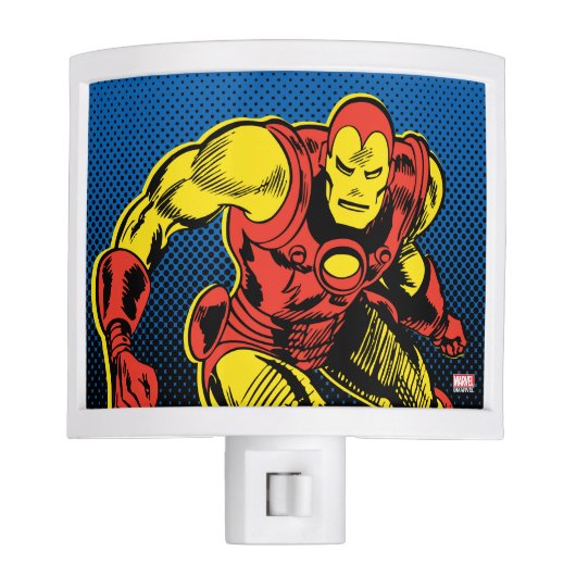 Iron Man Retro Flying Night Light (Front)