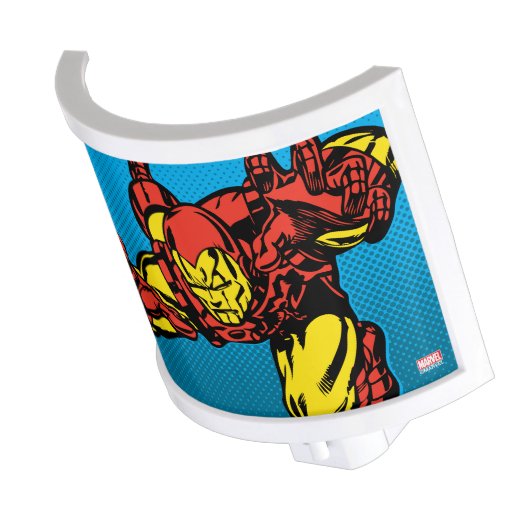 Iron Man Retro Grab Night Light (Angled)