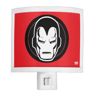 Iron Man Retro Icon Night Light