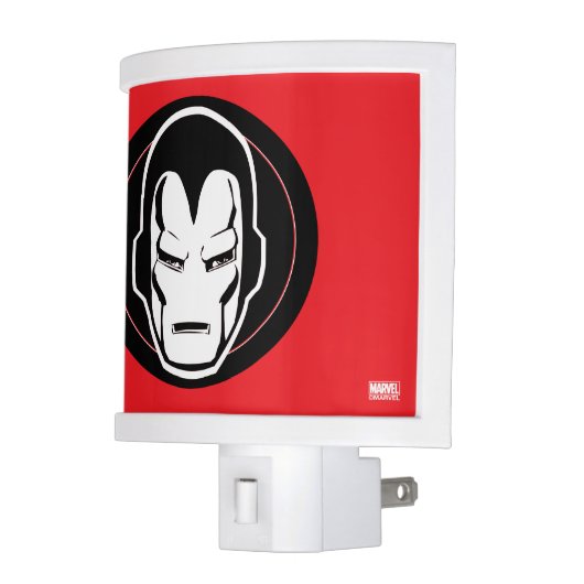 Iron Man Retro Icon Night Light (Left)
