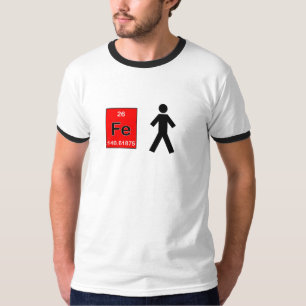iron man (symbols, miles) T-Shirt