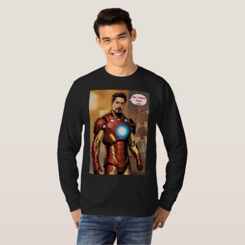 Iron Man Think T_Shirt