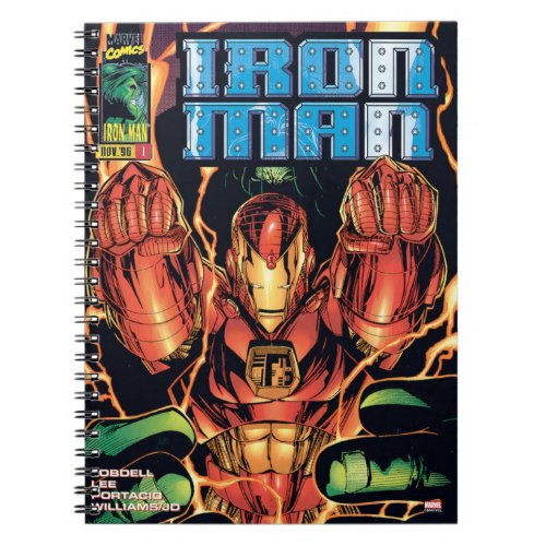 Iron Man Vol 2 1 Comic Cover Notebook