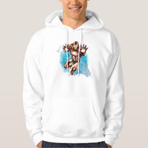 Iron Man Watercolor Character Art Hoodie