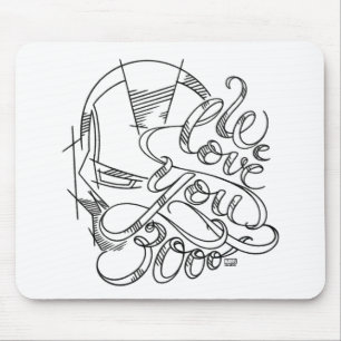 Iron Man We Love You 3000 Mouse Pad