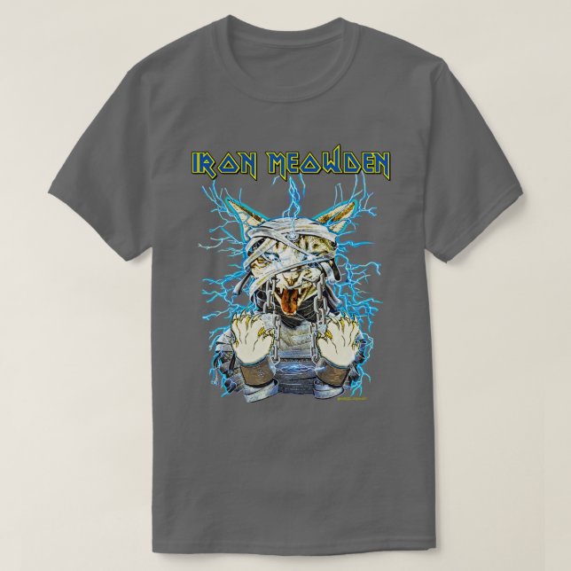 IRON MEOWDEN T-Shirt (Design Front)