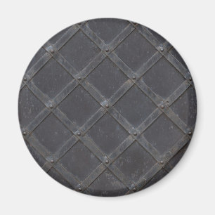 Iron Metal diamond pattern Magnet