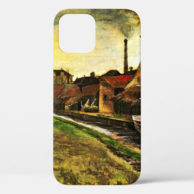 Iron Mill in The Hague by Vincent van Gogh Case-Mate iPhone Case (Back)