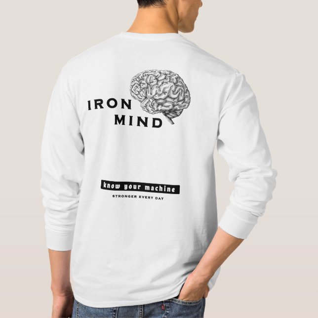 IRON MIND T-SHIRT  | graphic tee (Back)