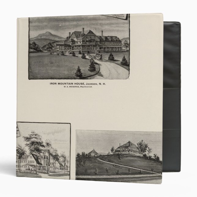 Iron Mountain House, Jackson, NH Binder (Front/Inside)