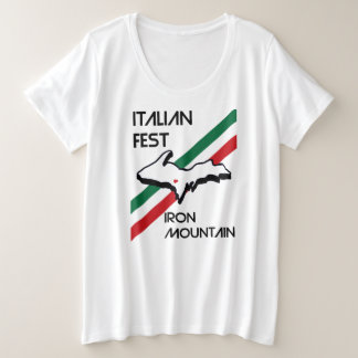 Iron Mountain Italian Fest plus size T-Shirt