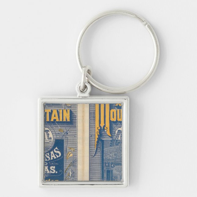 Iron Mountain Route Keychain (Front)