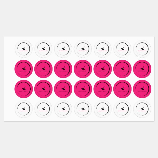 Iron on Patch  Labels (Sheet)