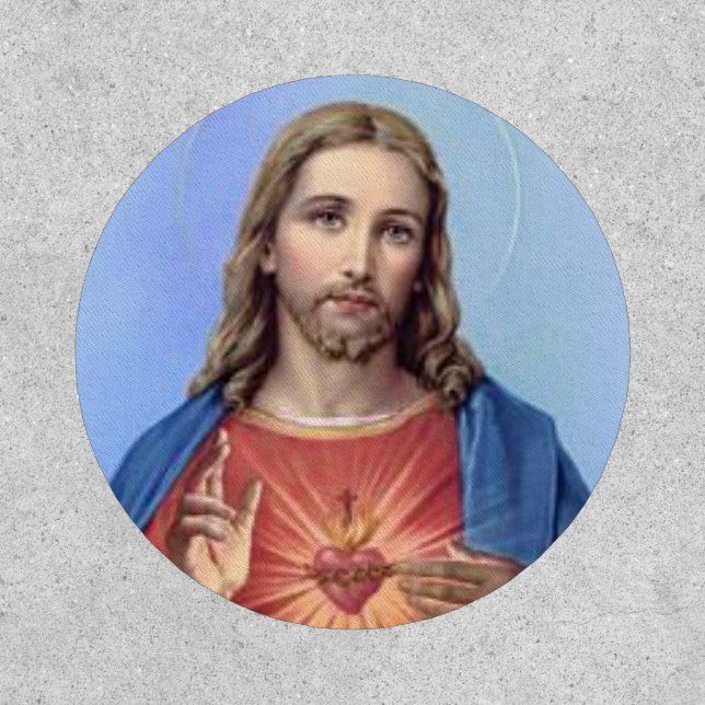 Iron on Patches Custom Most Loving Heart Jesus (Front)