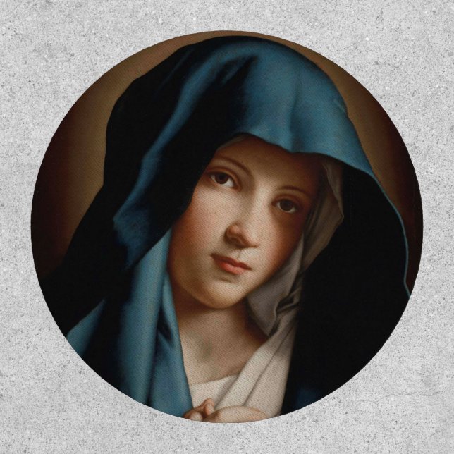 Iron on Patches Custom Virgin Mary (Front)