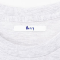 Iron on Personalized Name Labels