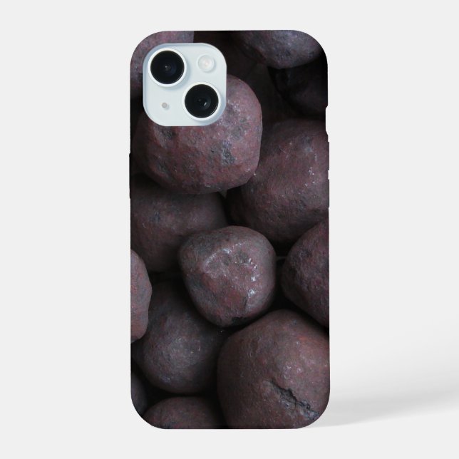 Iron Ore Pellets Iphone Case (Back)