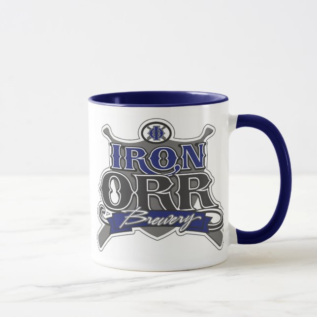 Iron Orr Brewery 2 tone coffee mug (Right)