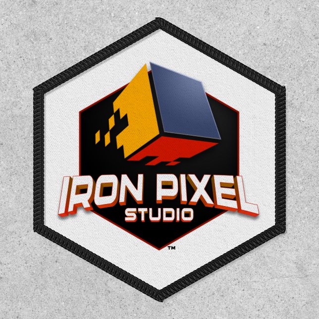 Iron Pixel Hex Patch (Front)