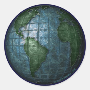 Iron Plated Earth Sticker