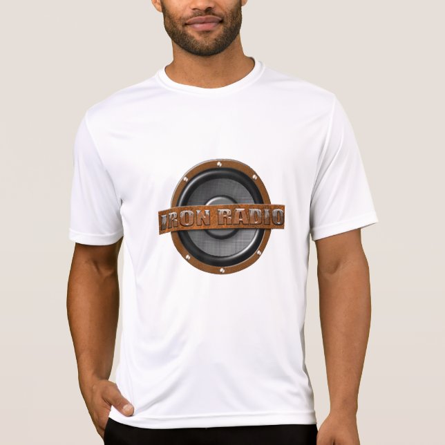 Iron Radio speaker logo t-shirt (Front)