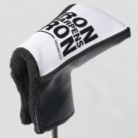 Iron Sharpens Iron Golf Putter Cover