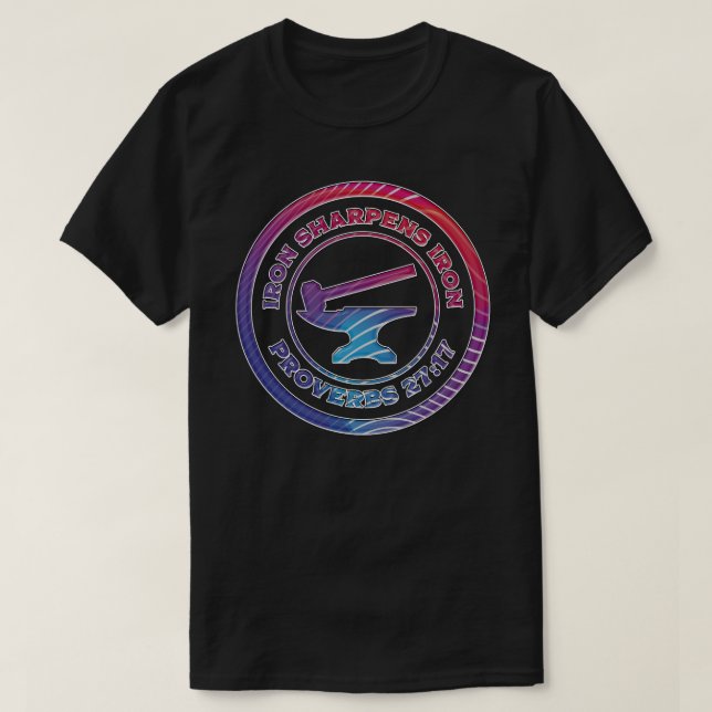Iron Sharpens Iron T-Shirt (Design Front)