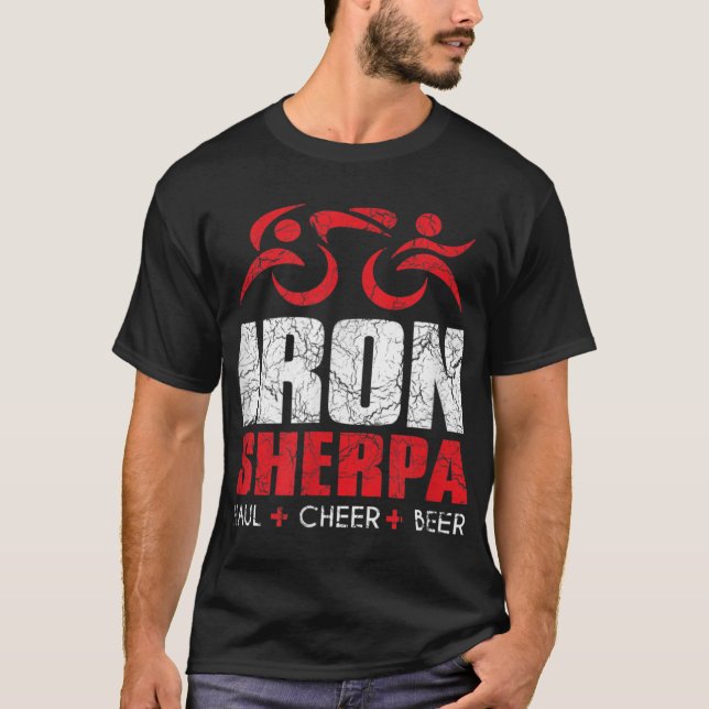IRON SHERPA Triathlon Triathlete Inspired - Haul C T-Shirt (Front)