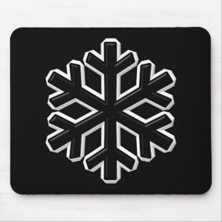 Iron Snowflake Mouse Pad