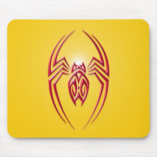 Iron Spider – red & yellow Mouse Pad (Front)