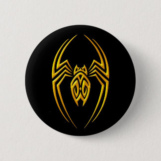 Iron Spider – Yellow and Black Pinback Button