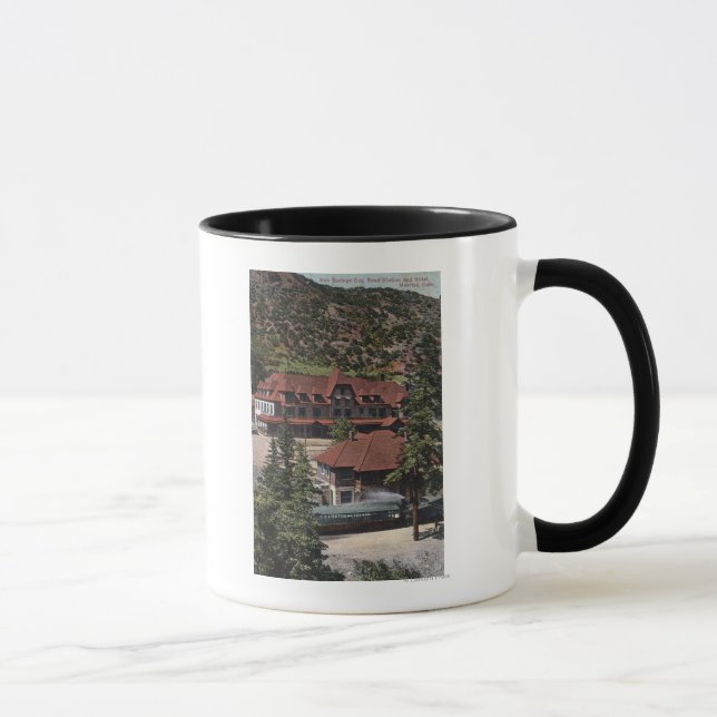 Iron Springs Cog Road Station & Hotel Mug (Right)