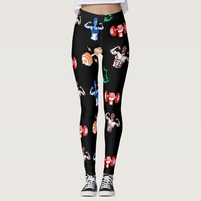 Iron Strength Training Leggings (Front)