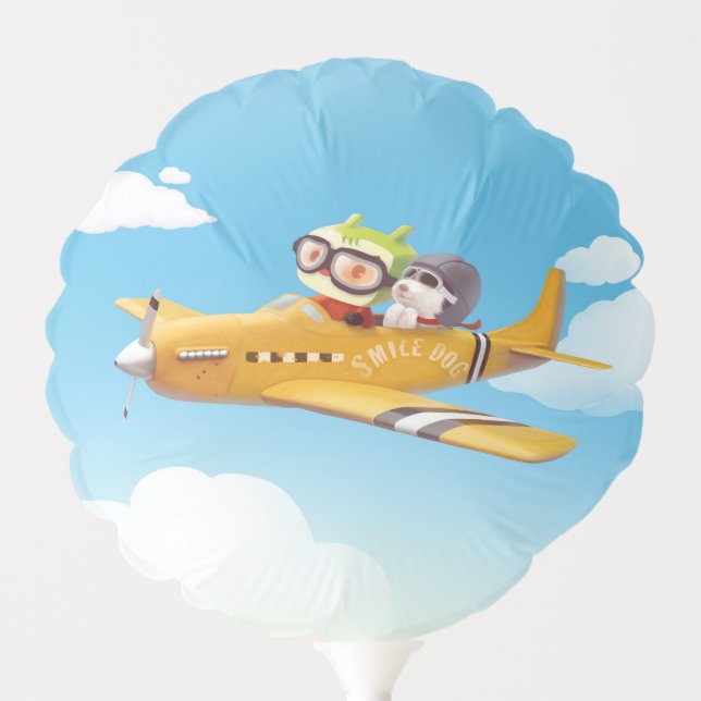 Iron T & Smile Pup: High Flying Adventure Balloon (Front)