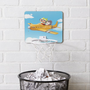 Iron T & Smile Pup: High Flying Adventure Mini Basketball Hoop