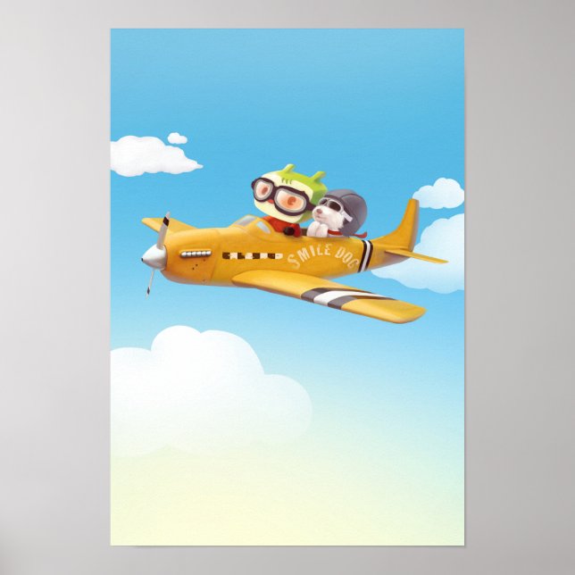 Iron T & Smile Pup: High Flying Adventure Poster (Front)