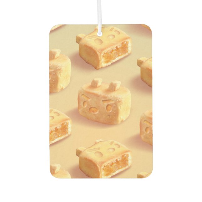 Iron T: Taiwanese Pineapple Cake Pattern Air Freshener (Front)