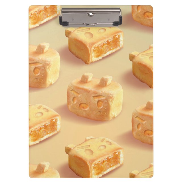 Iron T: Taiwanese Pineapple Cake Pattern Clipboard (Front)