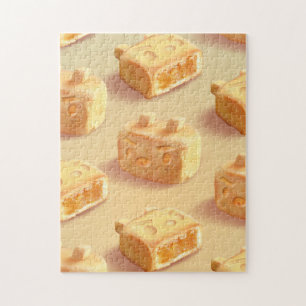 Iron T: Taiwanese Pineapple Cake Pattern Jigsaw Puzzle