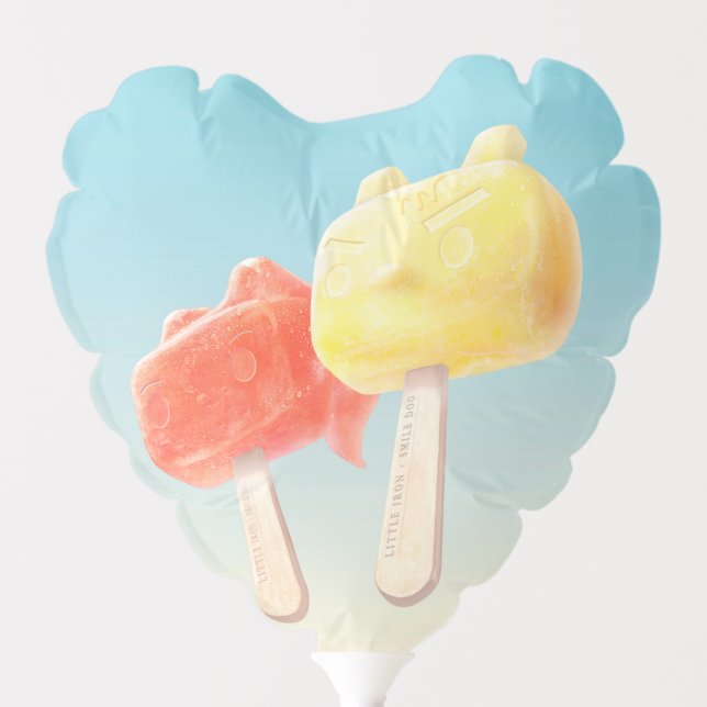 Iron T x Bunny girl: Mechanical Summer Popsicles Balloon (Front)