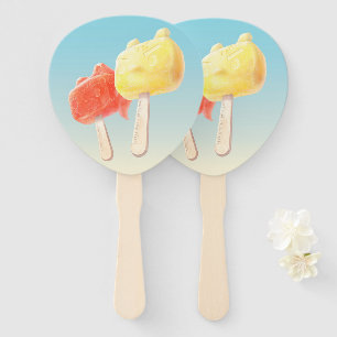 Iron T x Bunny girl: Mechanical Summer Popsicles Hand Fan