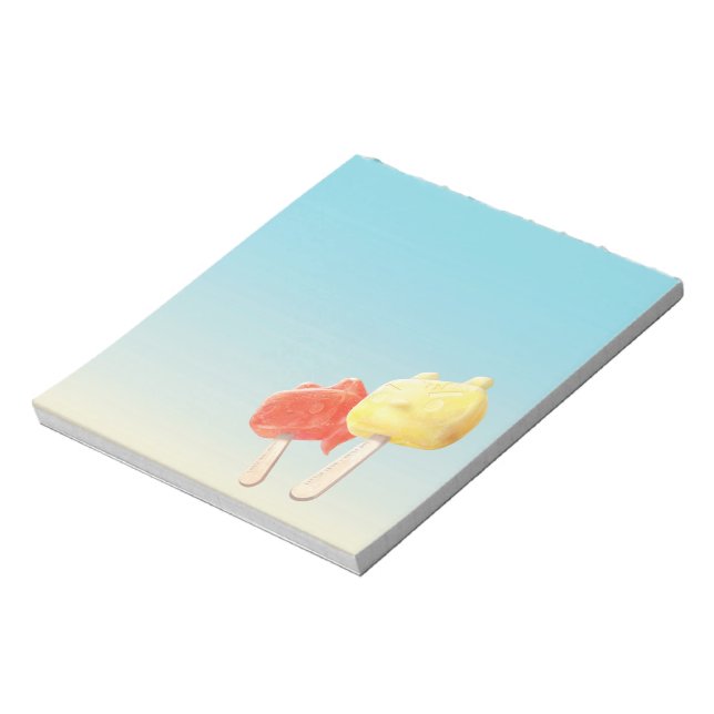Iron T x Bunny girl: Mechanical Summer Popsicles Notepad (Rotated)